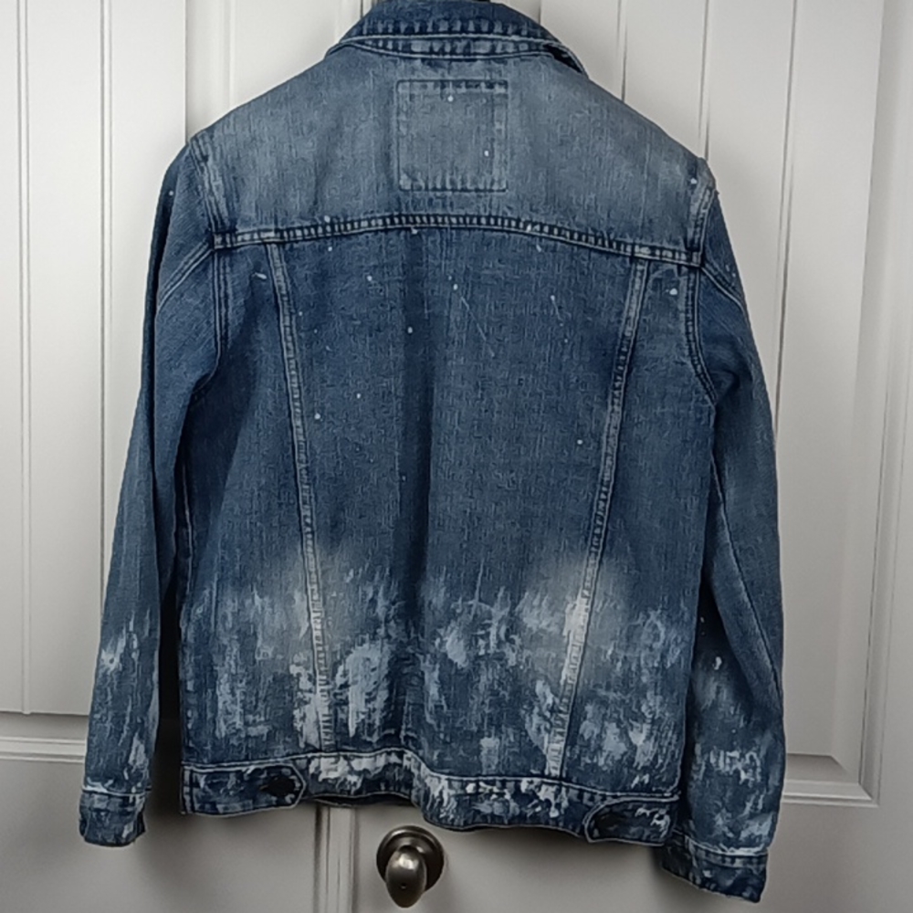Reason Distressed Denim Jacket. - image 7